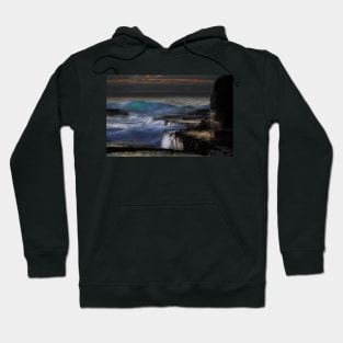 Moody seascape Hoodie